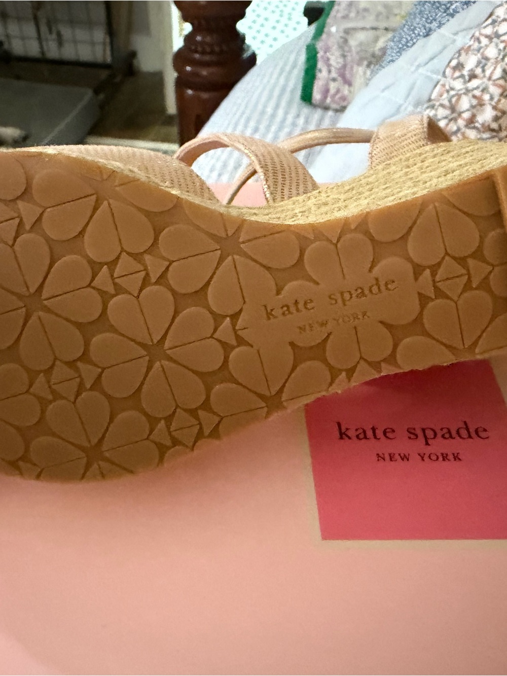 Kate Spade Brand New in Box Thelma in Blush Pink size 7.5 - Picture 4 of 9